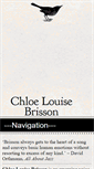 Mobile Screenshot of chloebrisson.com
